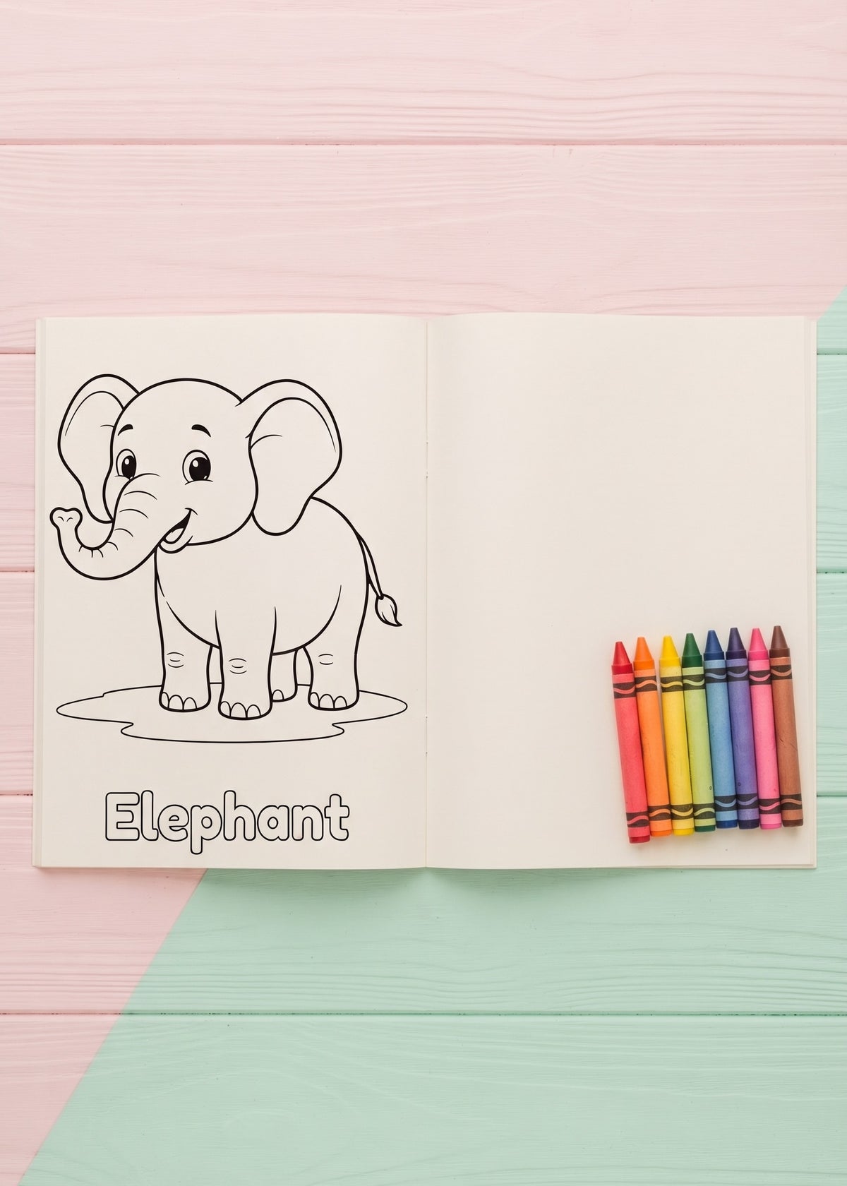 ABC Animal Safar by GlobieTots: Alphabet Coloring Book for Toddlers & Preschoolers