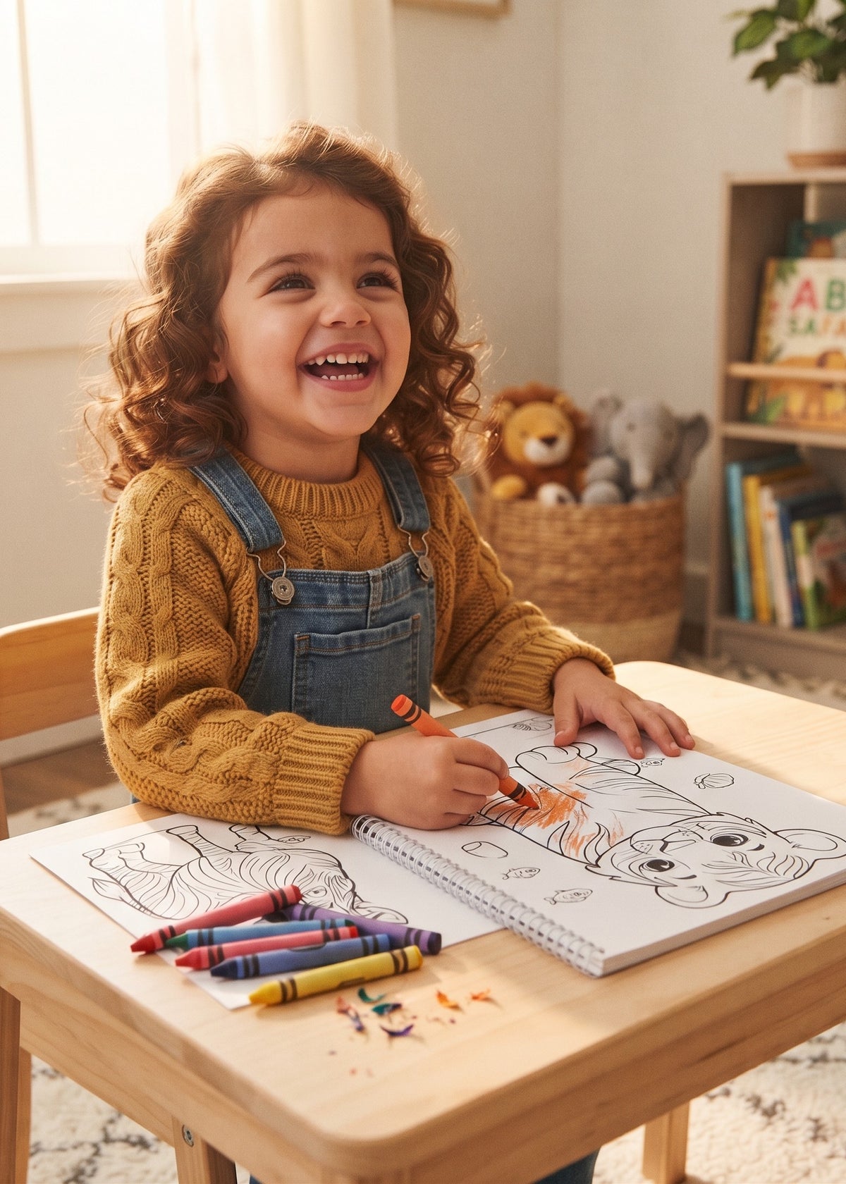 ABC Animal Safar by GlobieTots: Alphabet Coloring Book for Toddlers & Preschoolers
